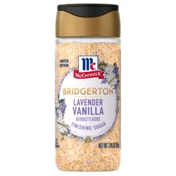 McCormick® McCormick Lavender Vanilla Finishing Sugar, 3.45 oz