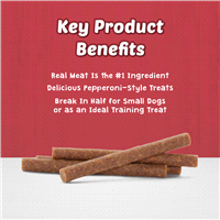 slide 17 of 17, Blue Buffalo Stix Natural Soft-Moist Dog Treats, Lamb Recipe 5-oz Bag, 5 oz