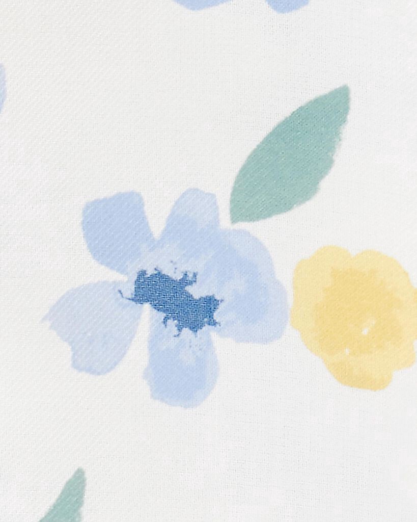 slide 2 of 2, Carter's Kid Floral Loose Fit 2-Piece Pajamas Multi 12, 1 ct