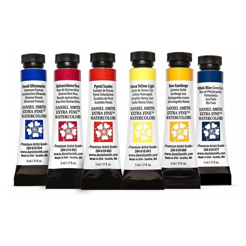 slide 2 of 3, Daniel Smith Watercolor Essentials Set, 5 ml size
