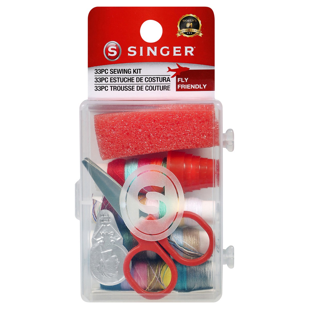 slide 1 of 2, Singer W/Scissors Sewing Kit, 1 ct