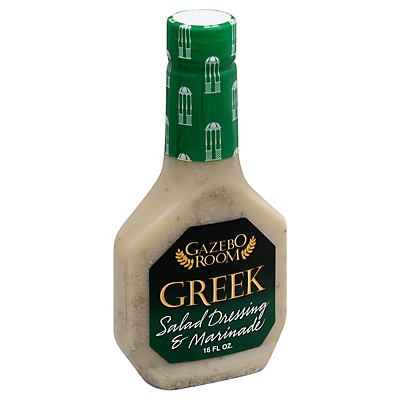 slide 1 of 1, Gazebo Room Greek Salad Dressing and Marinade, 16 fl. oz.