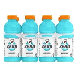 Gatorade Zero Zero Sugar Glacier Freeze Thirst Quencher 8 ea