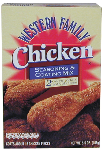 slide 1 of 1, Western Family Chicken Season And Coating Mx, 5.5 oz