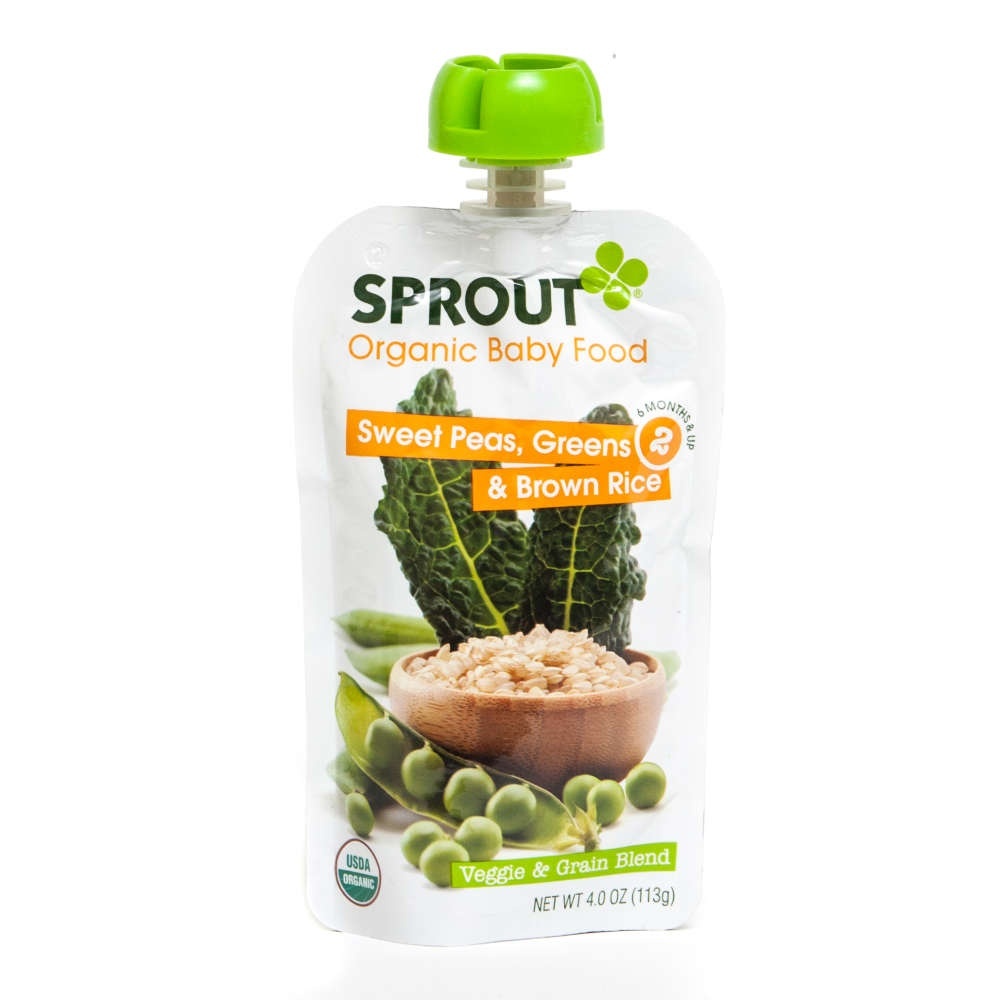 slide 1 of 1, Sprout Baby Food 4 oz, 4 oz