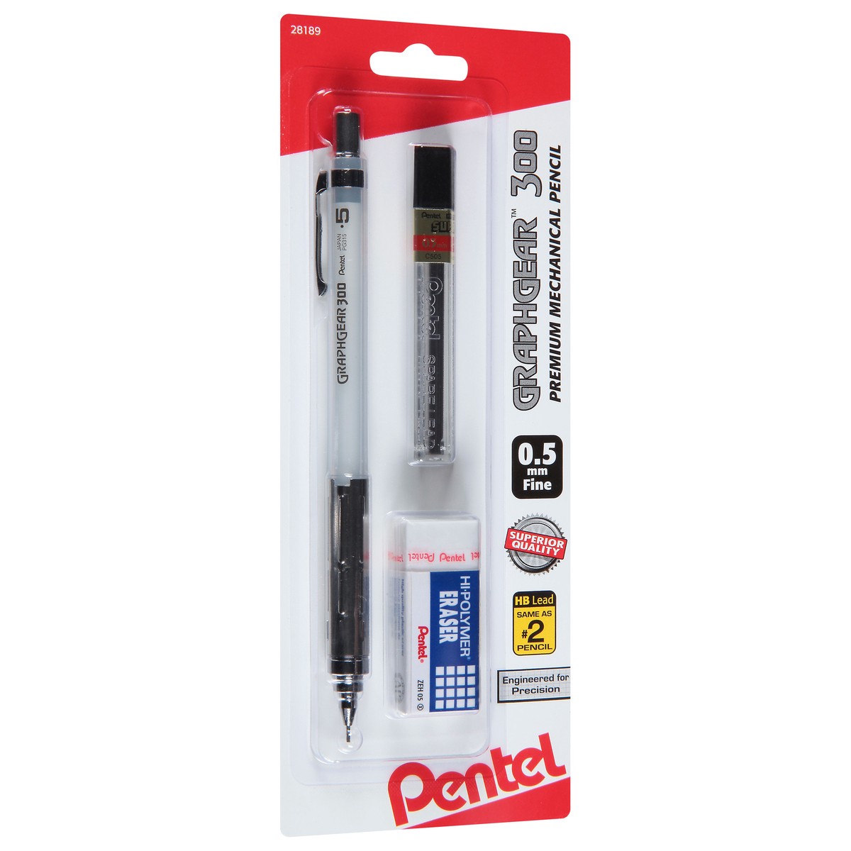 slide 9 of 11, Pentel Mechanical Pencil, Premium, 1 ct