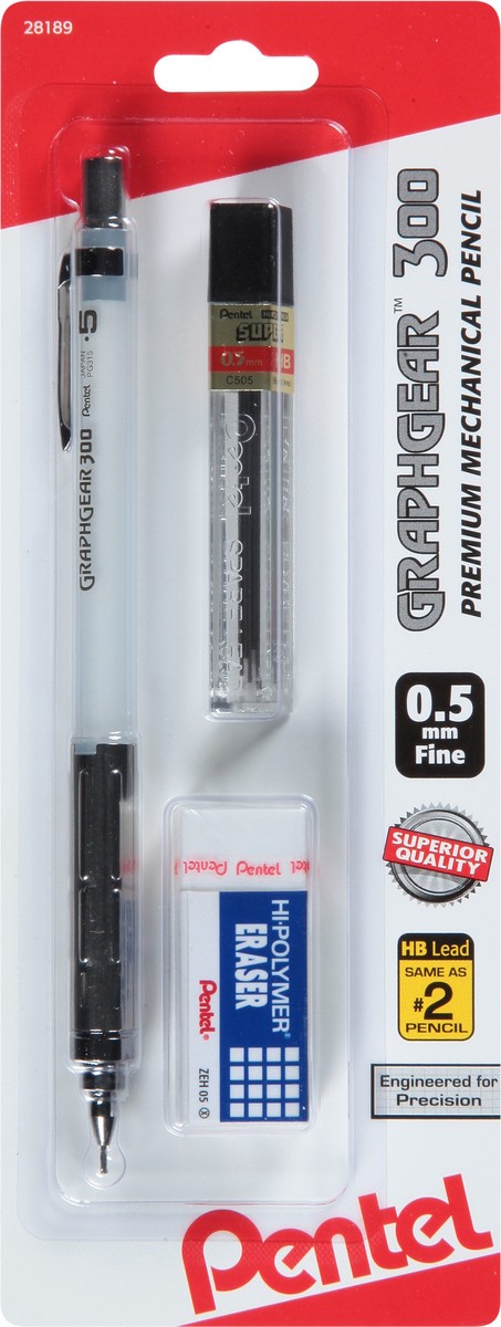 slide 2 of 11, Pentel Mechanical Pencil, Premium, 1 ct
