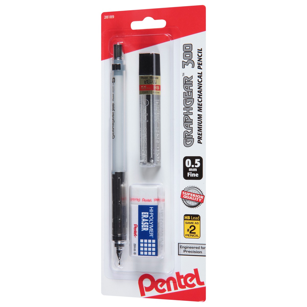 slide 5 of 11, Pentel Mechanical Pencil, Premium, 1 ct