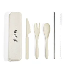 Fit & Fresh Reusable Travel Utensil Set