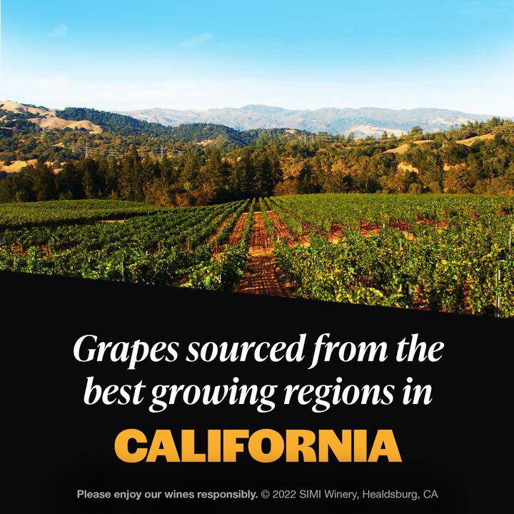 slide 3 of 5, SIMI California Pinot Noir Red Wine, 750ml Bottle, 750 ml