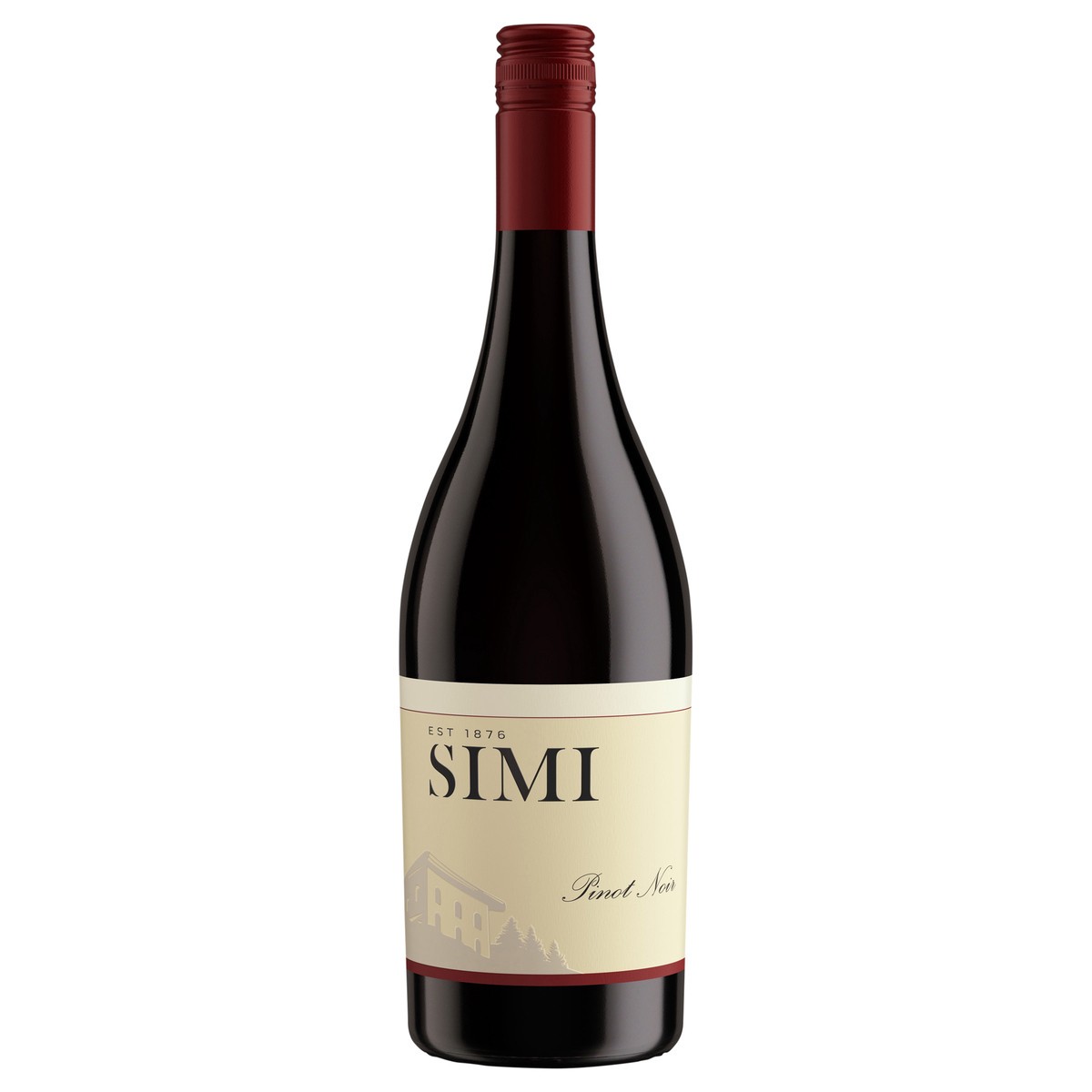 slide 1 of 5, SIMI California Pinot Noir Red Wine, 750ml Bottle, 750 ml