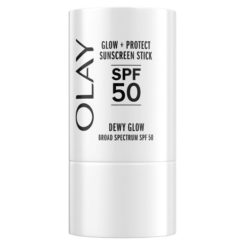 slide 11 of 12, Olay Glow & Protect Face Sunscreen Stick - SPF 50 - 0.5oz, 0.5 oz
