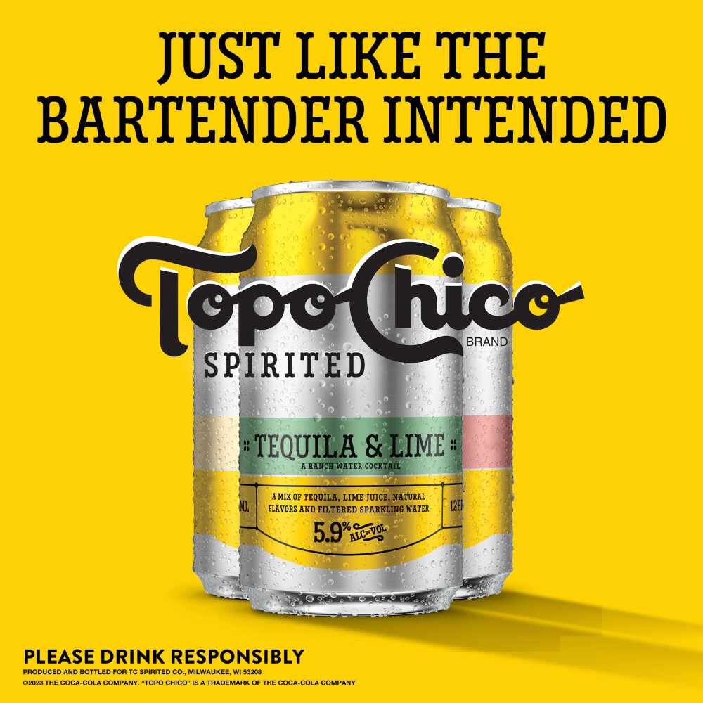 slide 4 of 6, Topo Chico Tequila & Grapefruit Vodka Soda 4 Pack, 12 oz