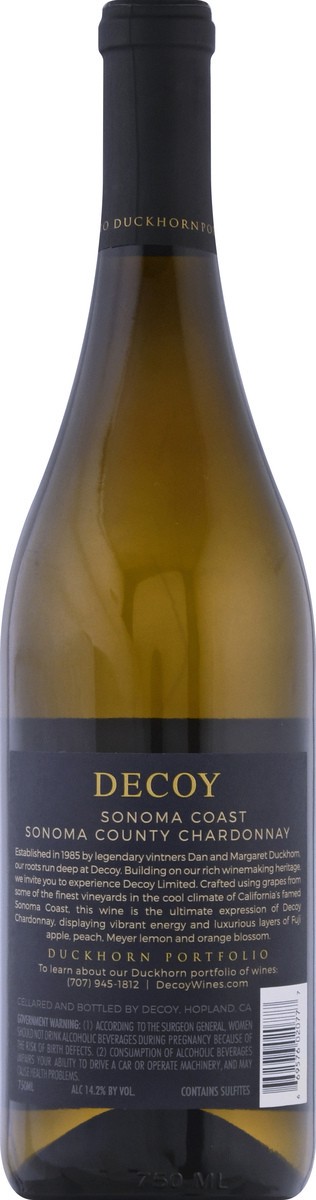 slide 4 of 9, Decoy Chardonnay, 750 ml