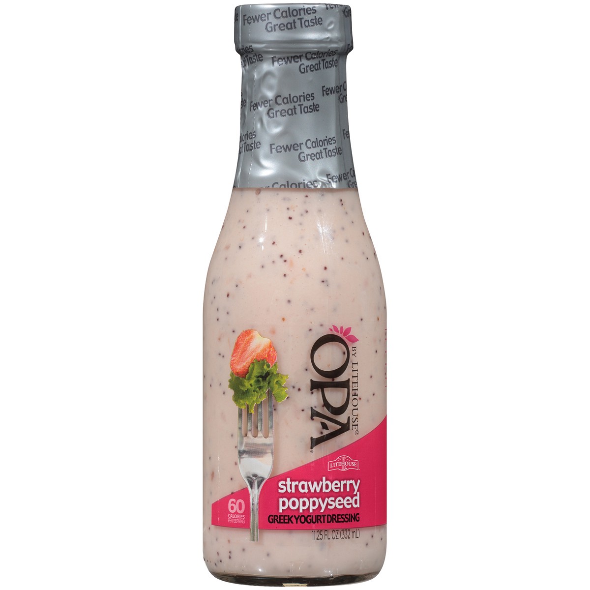 slide 3 of 7, Litehouse Opa Strawberry Poppyseed, 11.25 oz