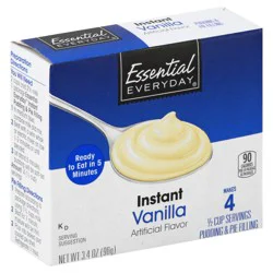 Essential Everyday Pudding & Pie Filling, Instant, Vanilla