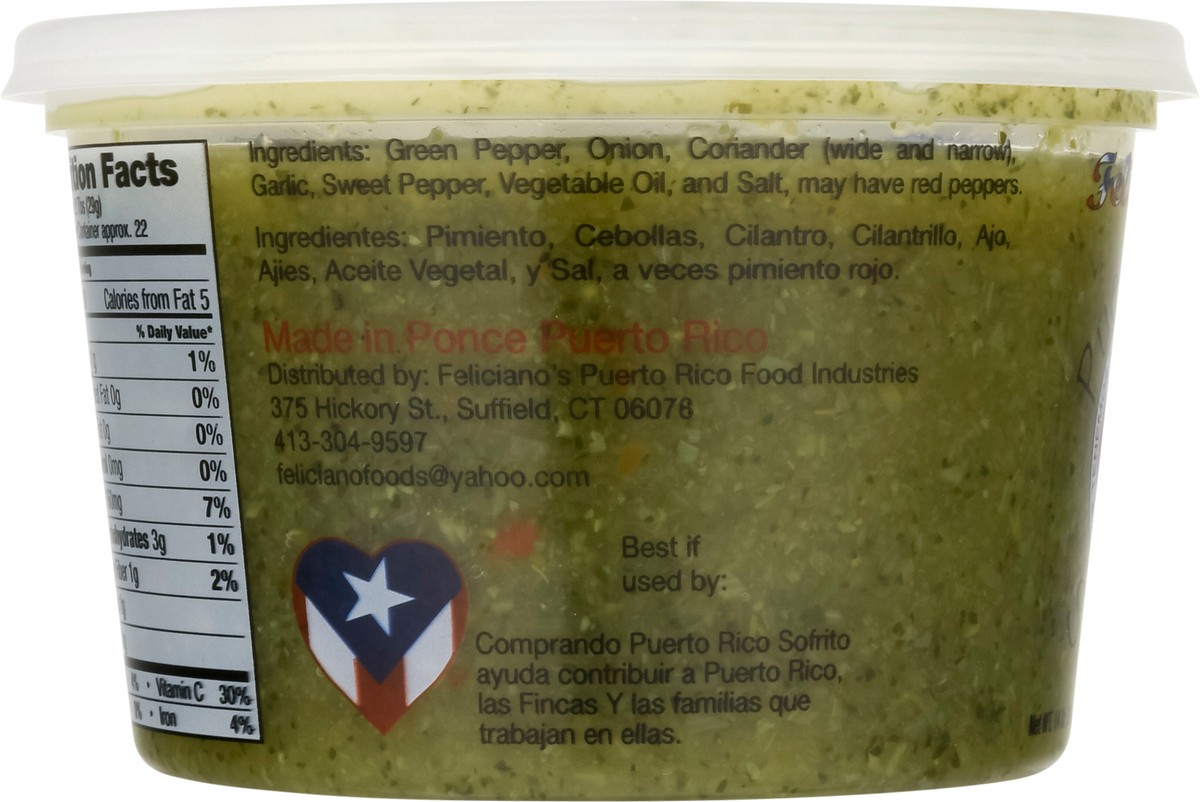 slide 9 of 9, Feliciano's Puerto Rico Sofrito 14 oz, 14 oz