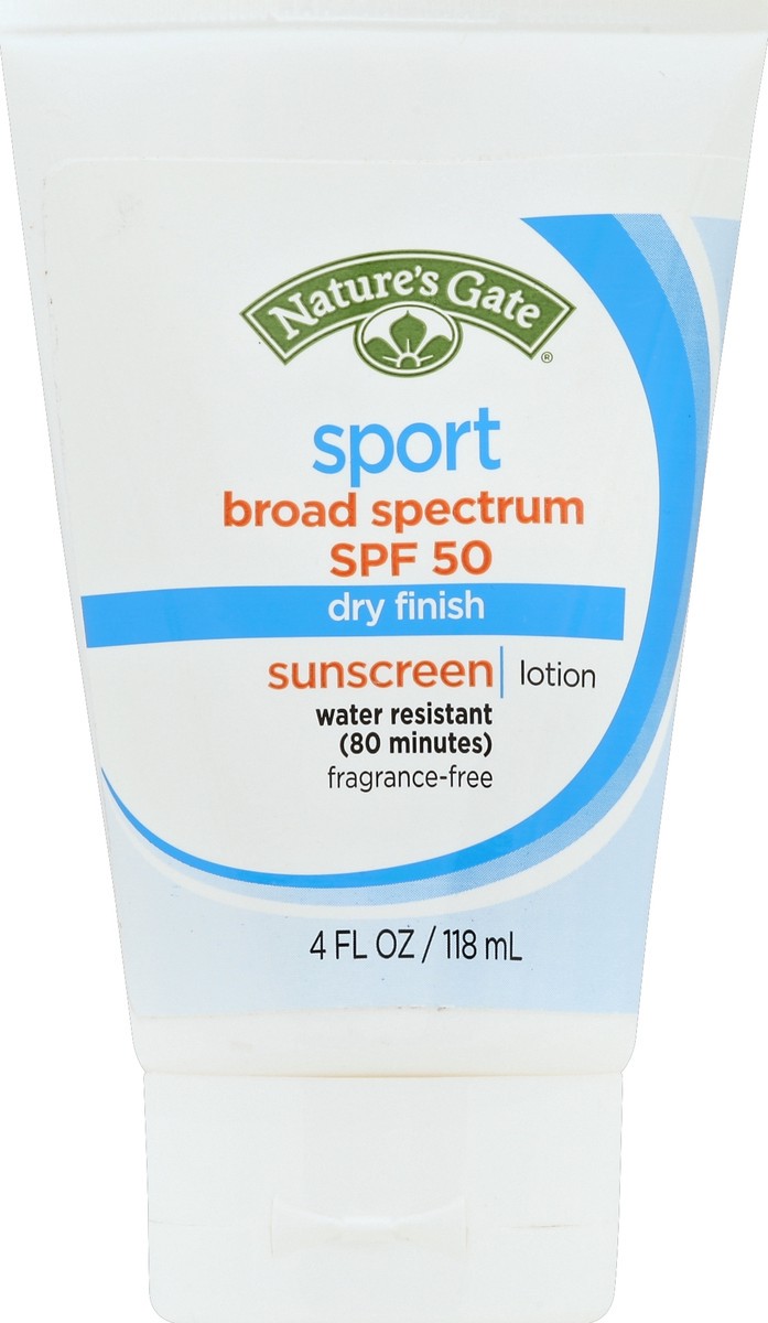 slide 3 of 3, Nature's Gate Sportblock Lotion SPF 30, 4 oz