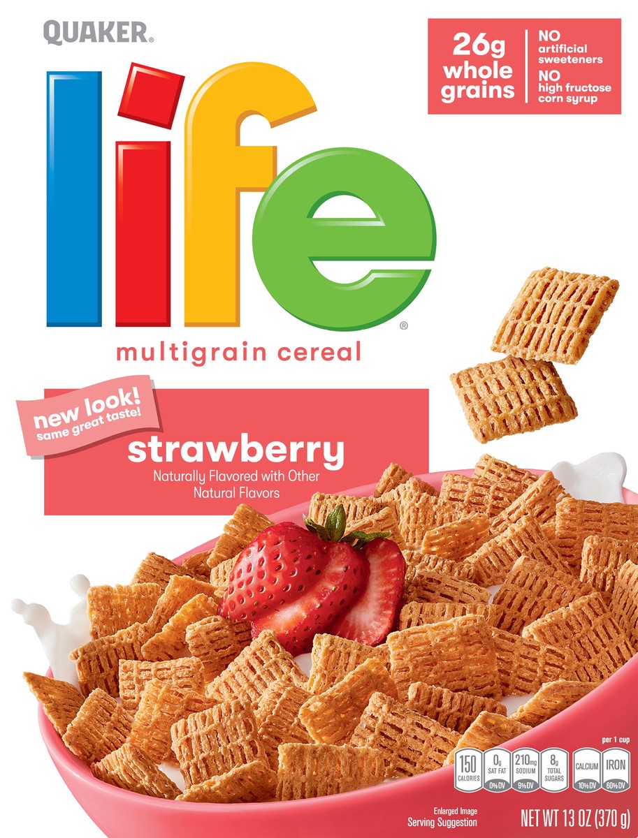 slide 6 of 6, Life Cereal, 13 oz