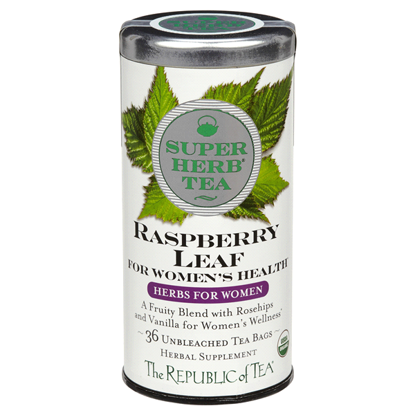 slide 1 of 1, The Republic of Tea Tea Raspberry Leaf Superherb Og - 36 ct, 36 ct