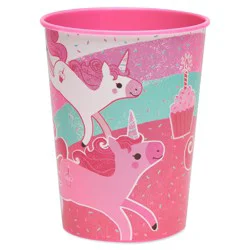 American Greetings Rainbow Unicorn Party Cup - 16 oz