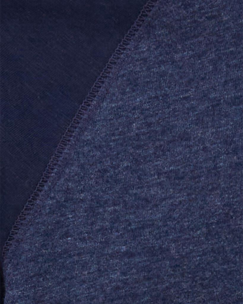 slide 2 of 2, Oshkosh Kid Pocket Henley Navy 6, 1 ct