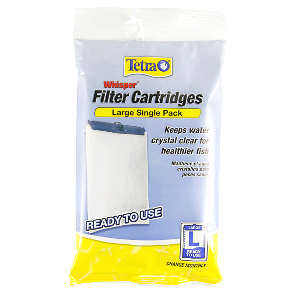 slide 1 of 2, Tetra Whisper Aquarium Filter Cartridge, Large, LG