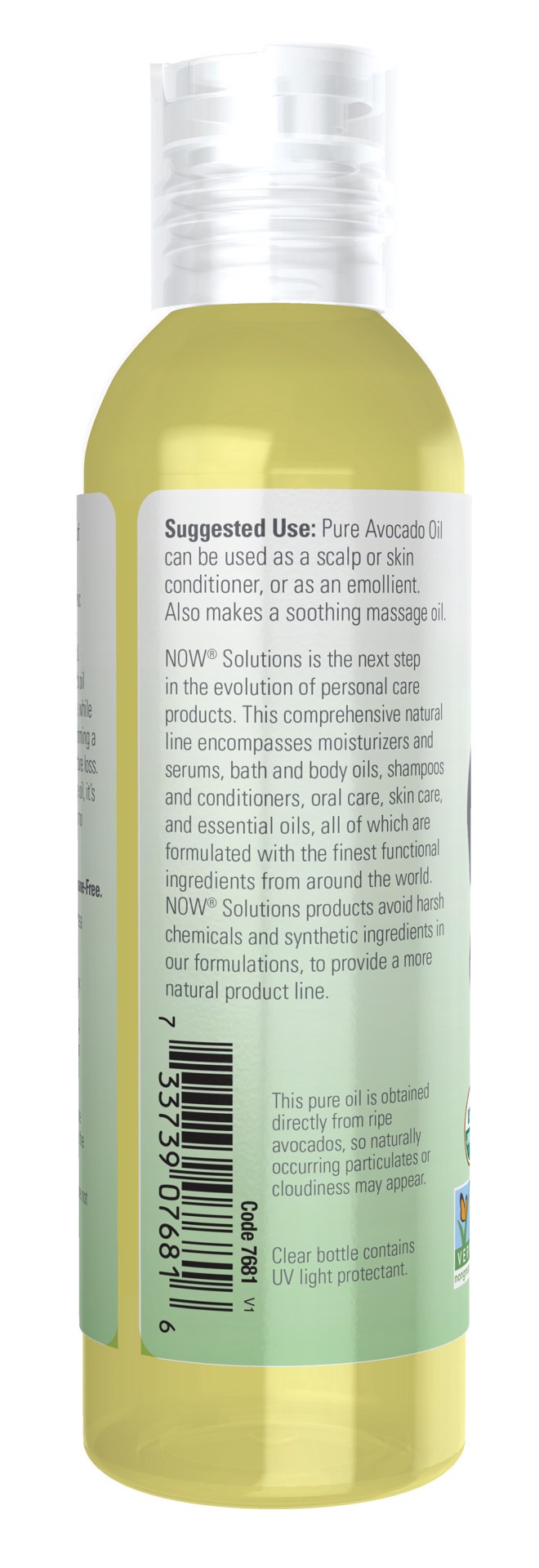 slide 3 of 5, NOW Avocado Oil, Organic - 4 fl.oz., 4 fl oz