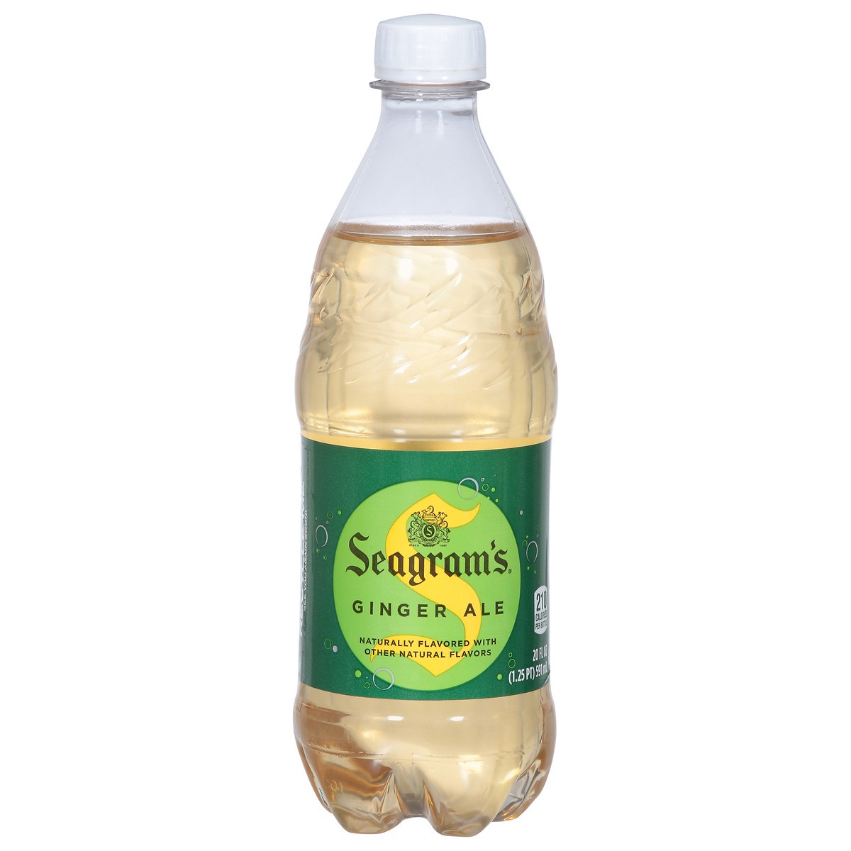 slide 1 of 6, Seagram's Ginger Ale - 20 fl oz, 20 fl oz