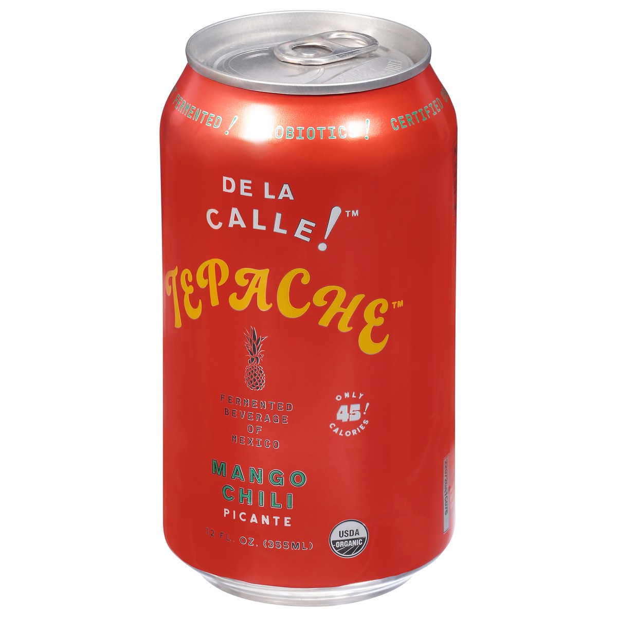 slide 6 of 9, De La Calle! Mango Chili Picante Tepache 12 fl oz, 12 fl oz