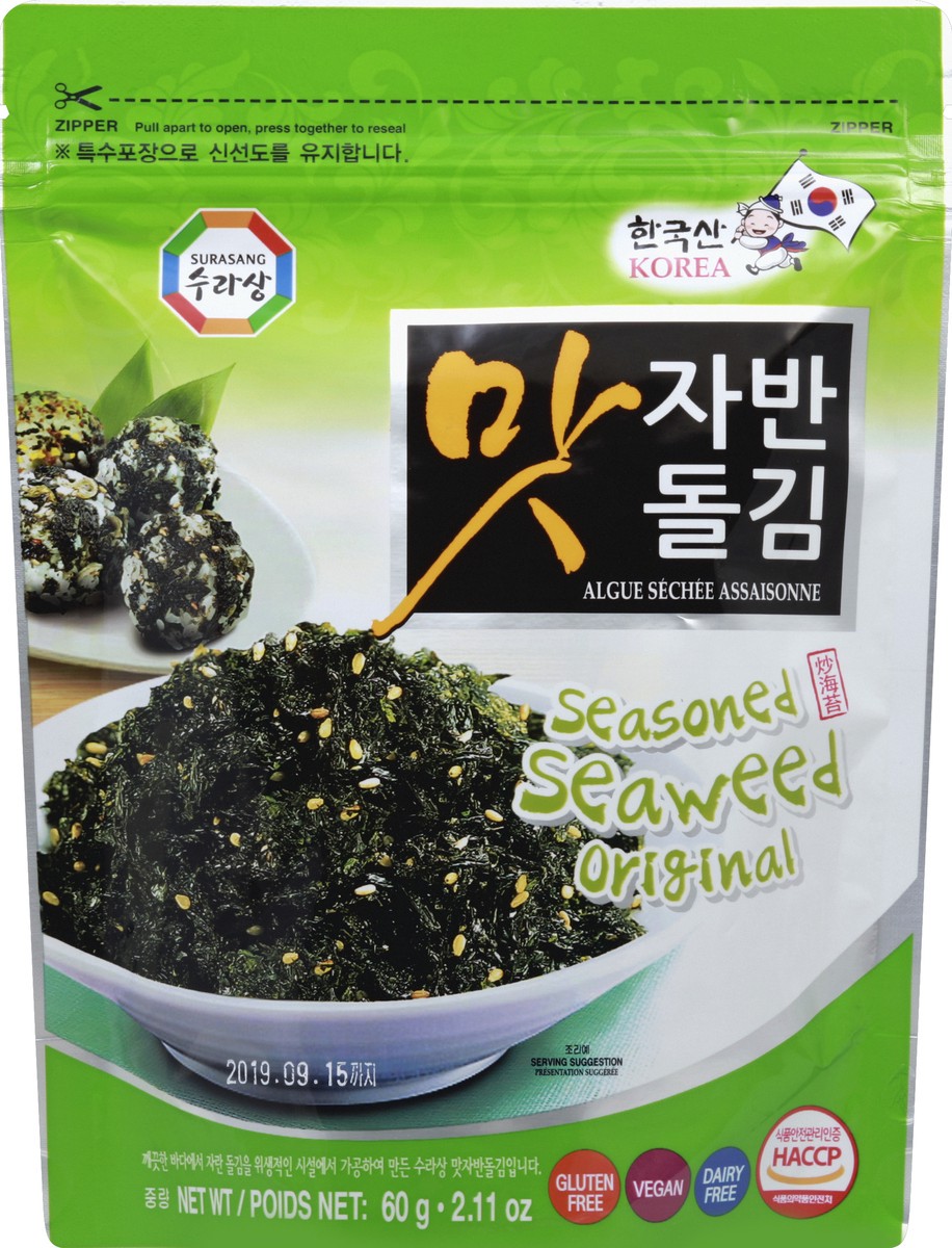 slide 1 of 6, Surasang Seasoned Seaweed 2.11 oz, 2.11 oz