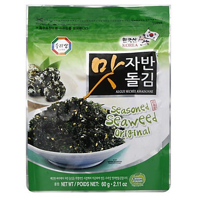 slide 1 of 6, Surasang Seasoned Seaweed 2.11 oz, 2.11 oz
