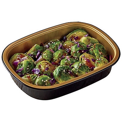 slide 1 of 1, H-E-B Meal Simple Teriyaki Brussel Sprouts, 9.8 oz