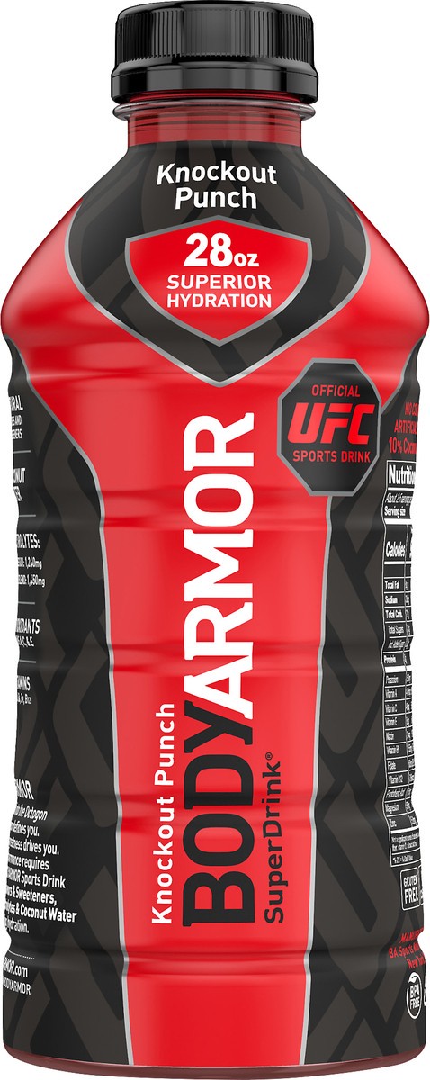 slide 1 of 10, BODYARMOR Knockout Punch Sports Drink - 28 oz, 28 oz