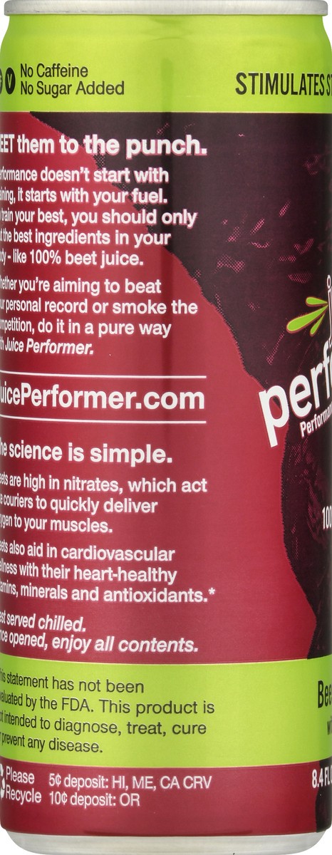 slide 11 of 13, Juice Performer Beet Juice with B12 8.4 oz, 8.4 fl oz