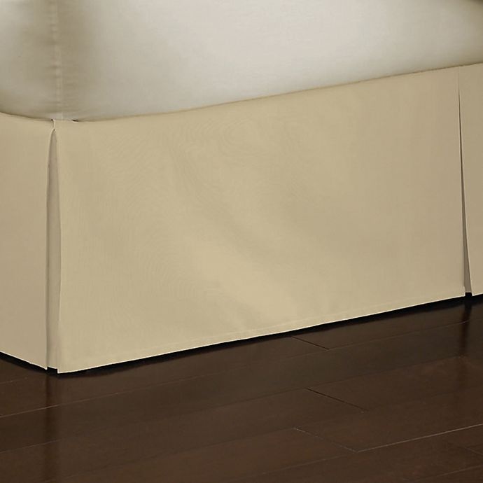 slide 1 of 2, Smoothweave Tailored California King Bed Skirt - Butter, 14 in