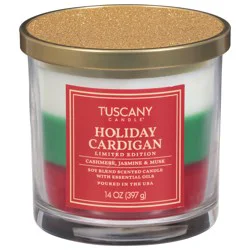 Tuscany Candle Holiday Cardigan Candle 1 ea