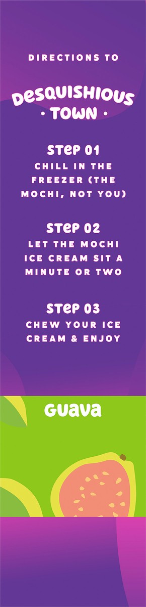 slide 5 of 9, My/Mo Ice Cream Guava, 6 ct