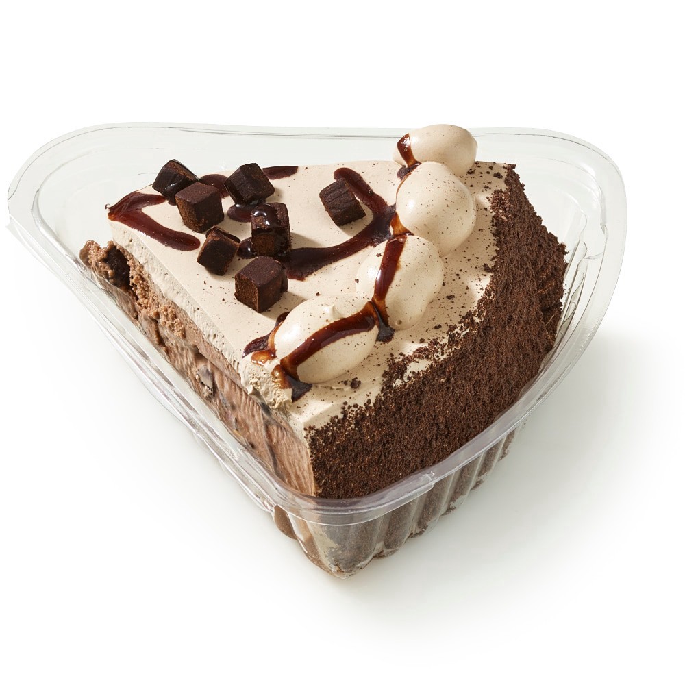 slide 3 of 3, Bakery Fresh Fudge Brownie Ice Cream Cake Slice, 5.25 oz
