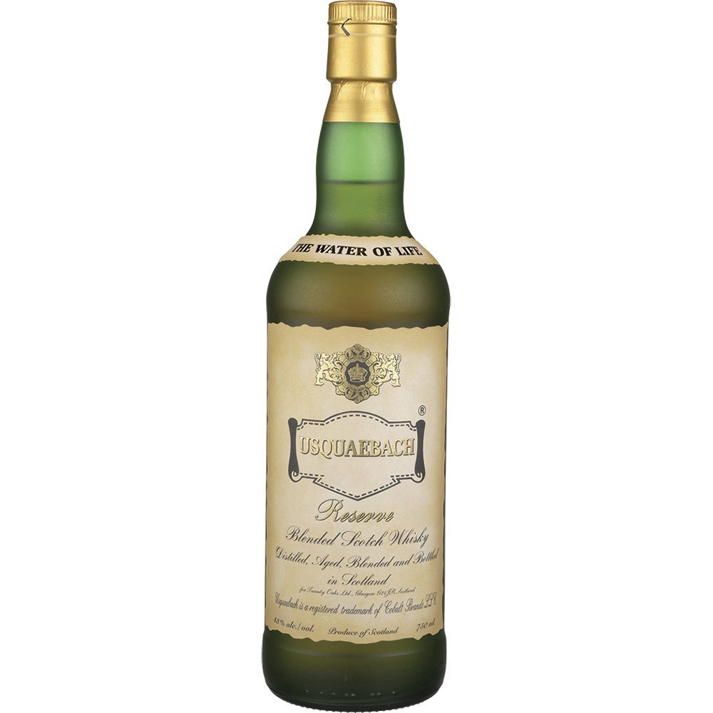 slide 1 of 1, Usquaebach Reserve Blended Scotch, 750 ml