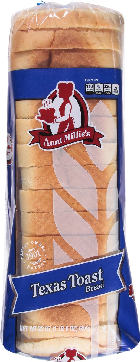 slide 8 of 9, Aunt Millie's Texas Toast Bread, 22 oz