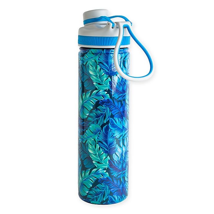 slide 1 of 2, Manna Organics Ranger Pro Water Bottle - Blue Feathers, 26 oz