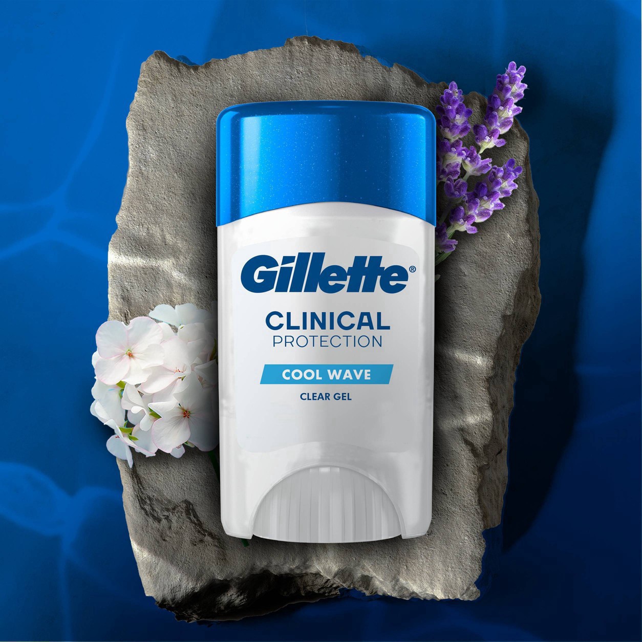 slide 36 of 56, Gillette Antiperspirant Deodorant for Men, Clinical Clear Gel, Cool Wave, 72 Hr. Sweat Protection, 2.6 oz, 2.6 oz