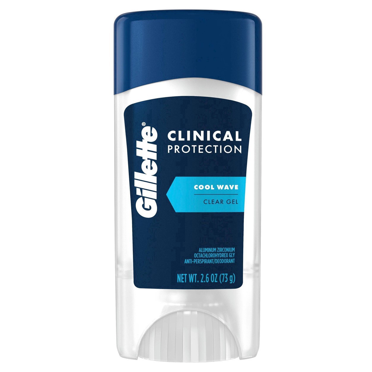 slide 33 of 56, Gillette Antiperspirant Deodorant for Men, Clinical Clear Gel, Cool Wave, 72 Hr. Sweat Protection, 2.6 oz, 2.6 oz