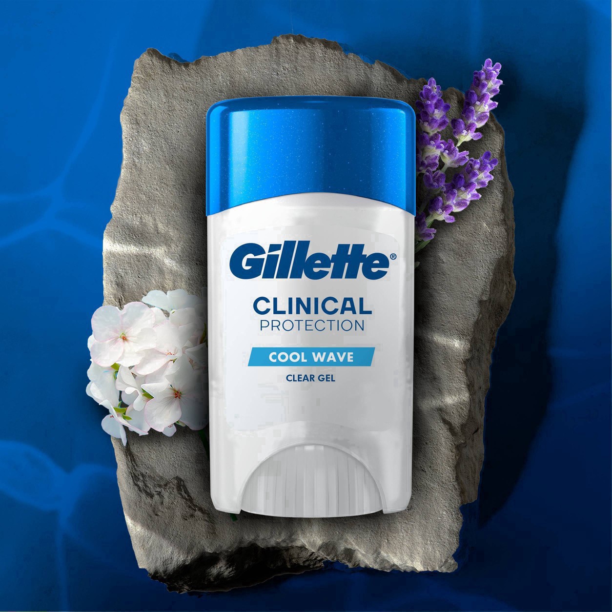 slide 10 of 56, Gillette Antiperspirant Deodorant for Men, Clinical Clear Gel, Cool Wave, 72 Hr. Sweat Protection, 2.6 oz, 2.6 oz