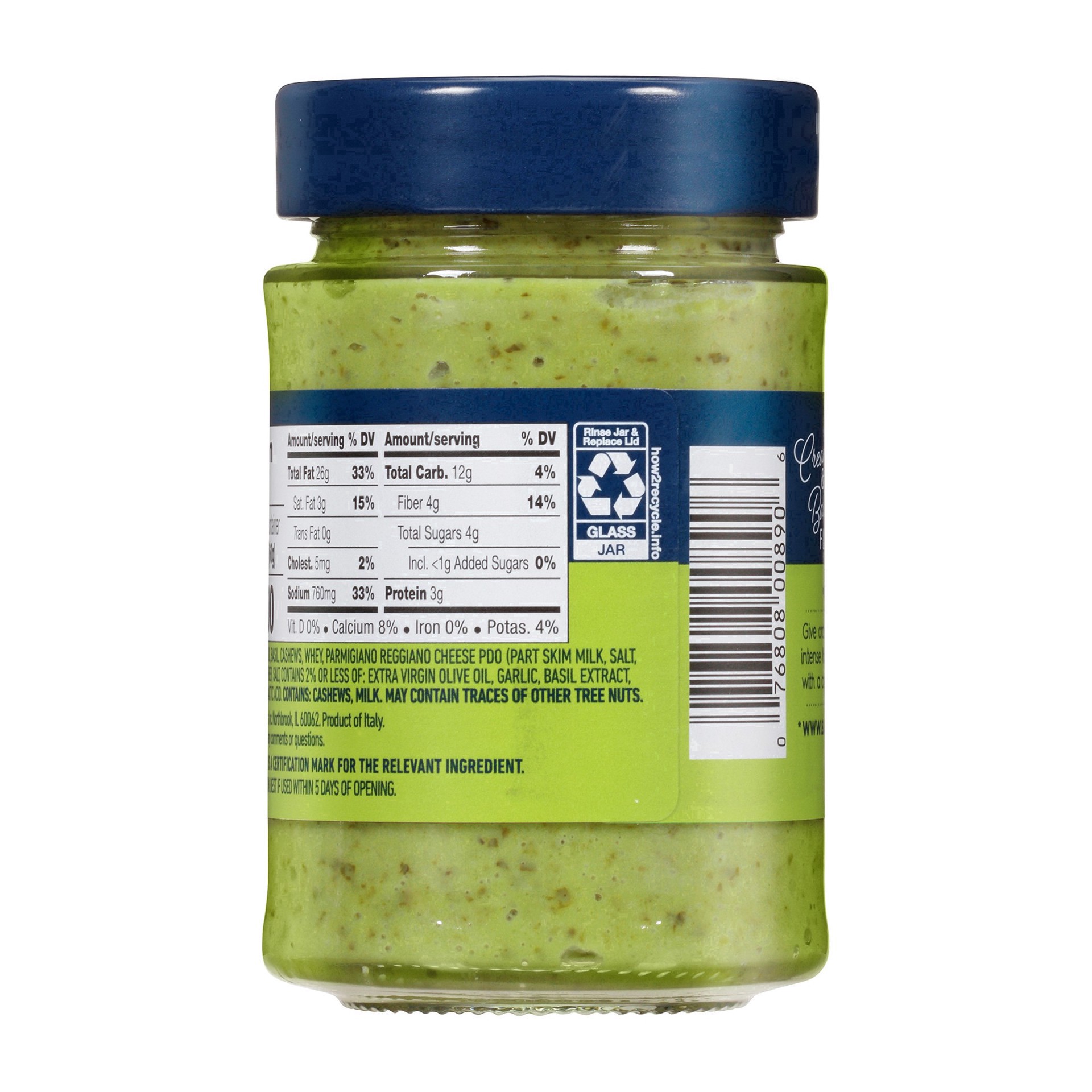 slide 2 of 78, Barilla Pesto Creamy Genovese Sauce with Italian Basil 6.2 oz, 6.2 oz