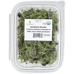 H2Organics Sandwich Booster Microgreens Blend