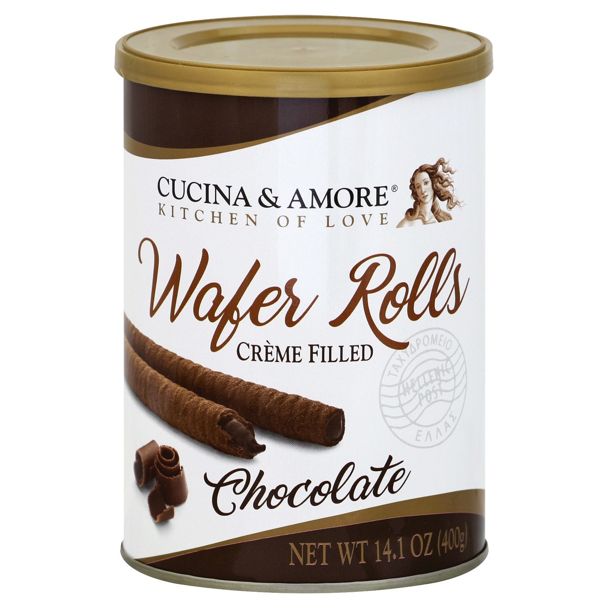slide 3 of 3, Cucina & Amore Wafer Rolls 14.1 oz, 14.1 oz