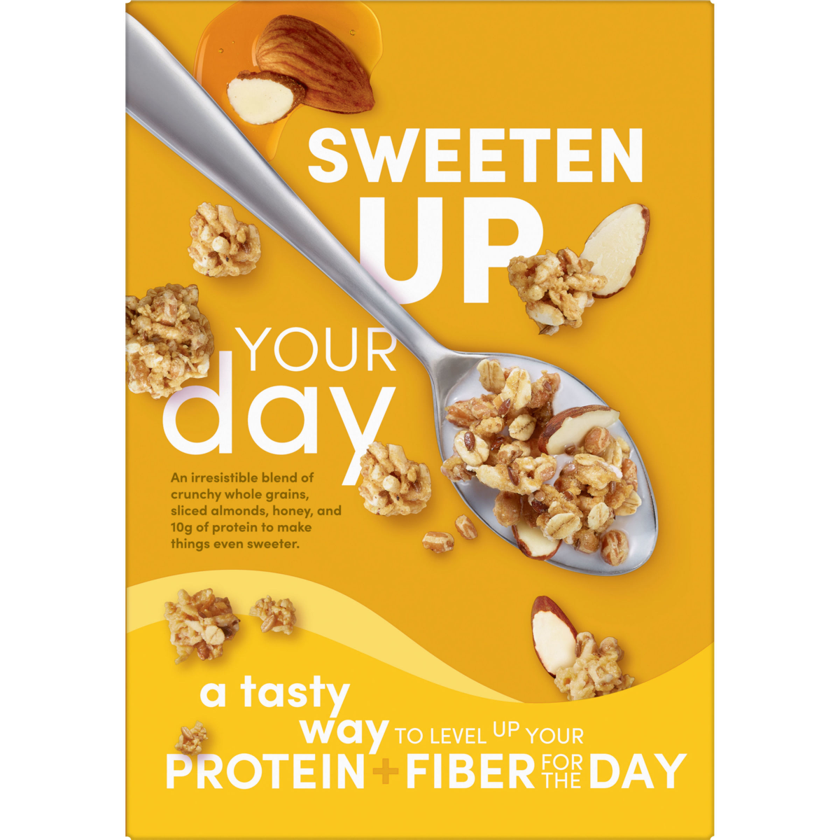 slide 6 of 8, Kashi Go Cereal Honey Almond Flax 17.7oz, 17 oz