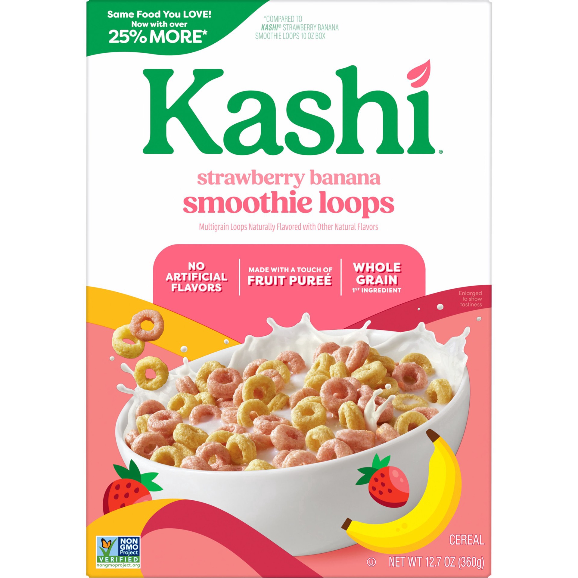 slide 1 of 1, Kashi Straw Ban Loop, 12 oz